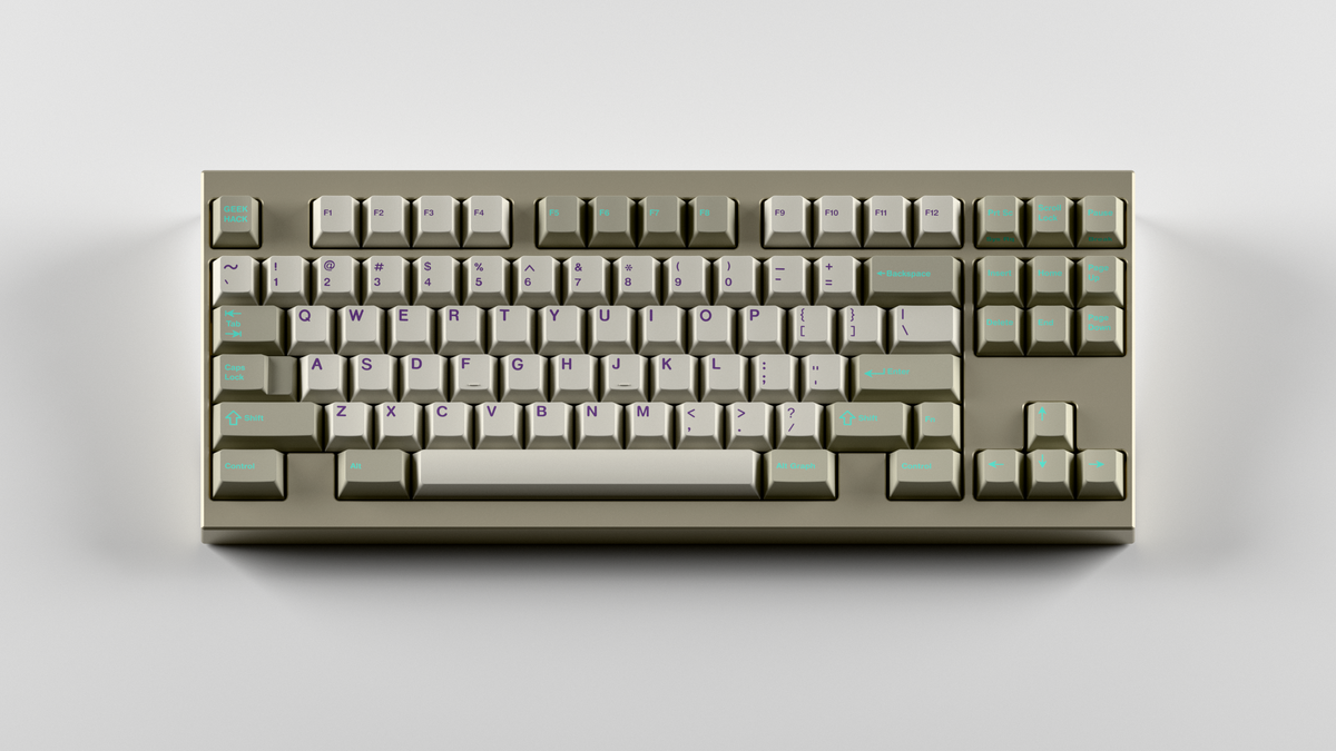 GMK CYL HyperBeige Keycaps