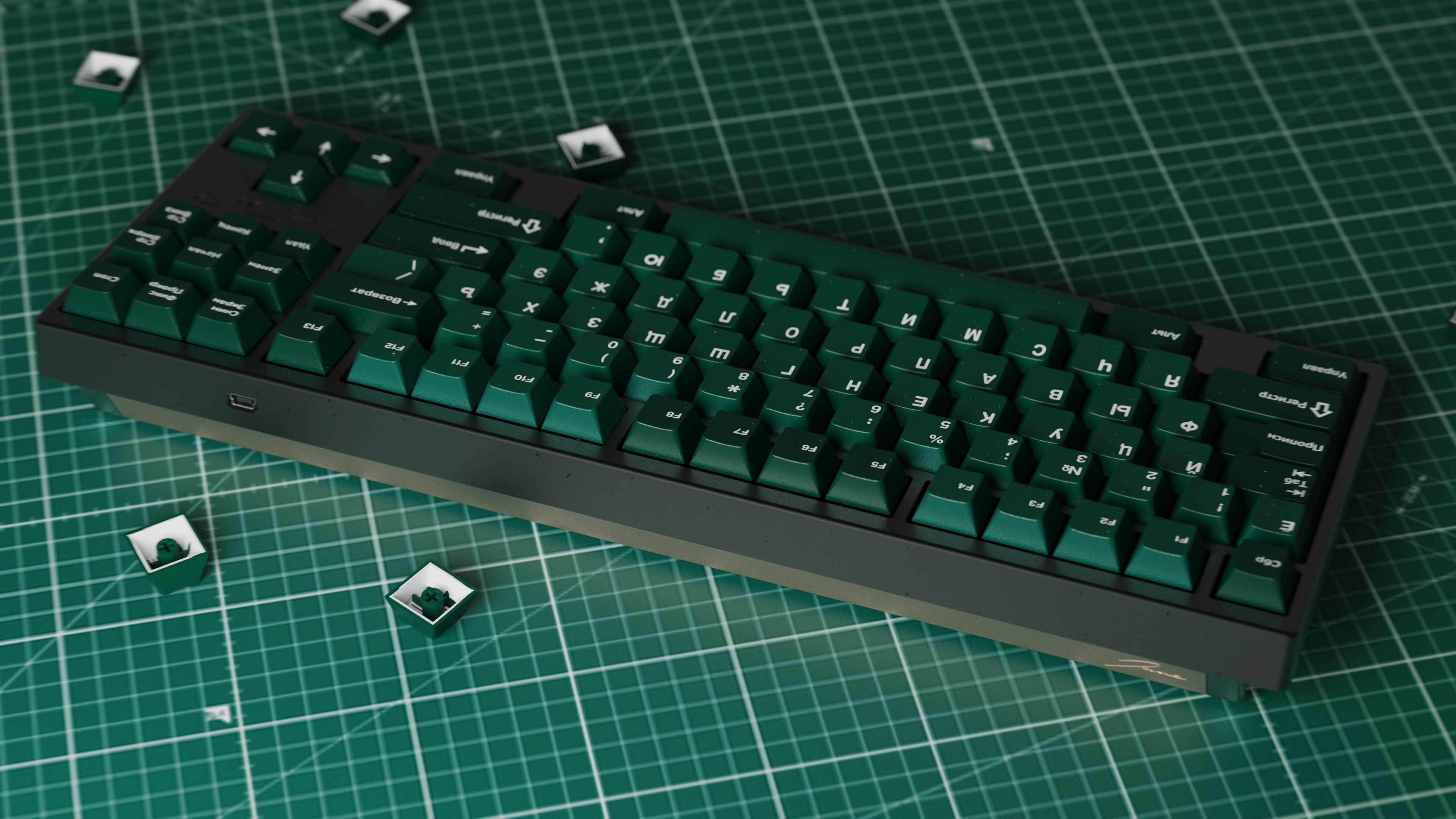 GMK CYL Taiga Keycaps