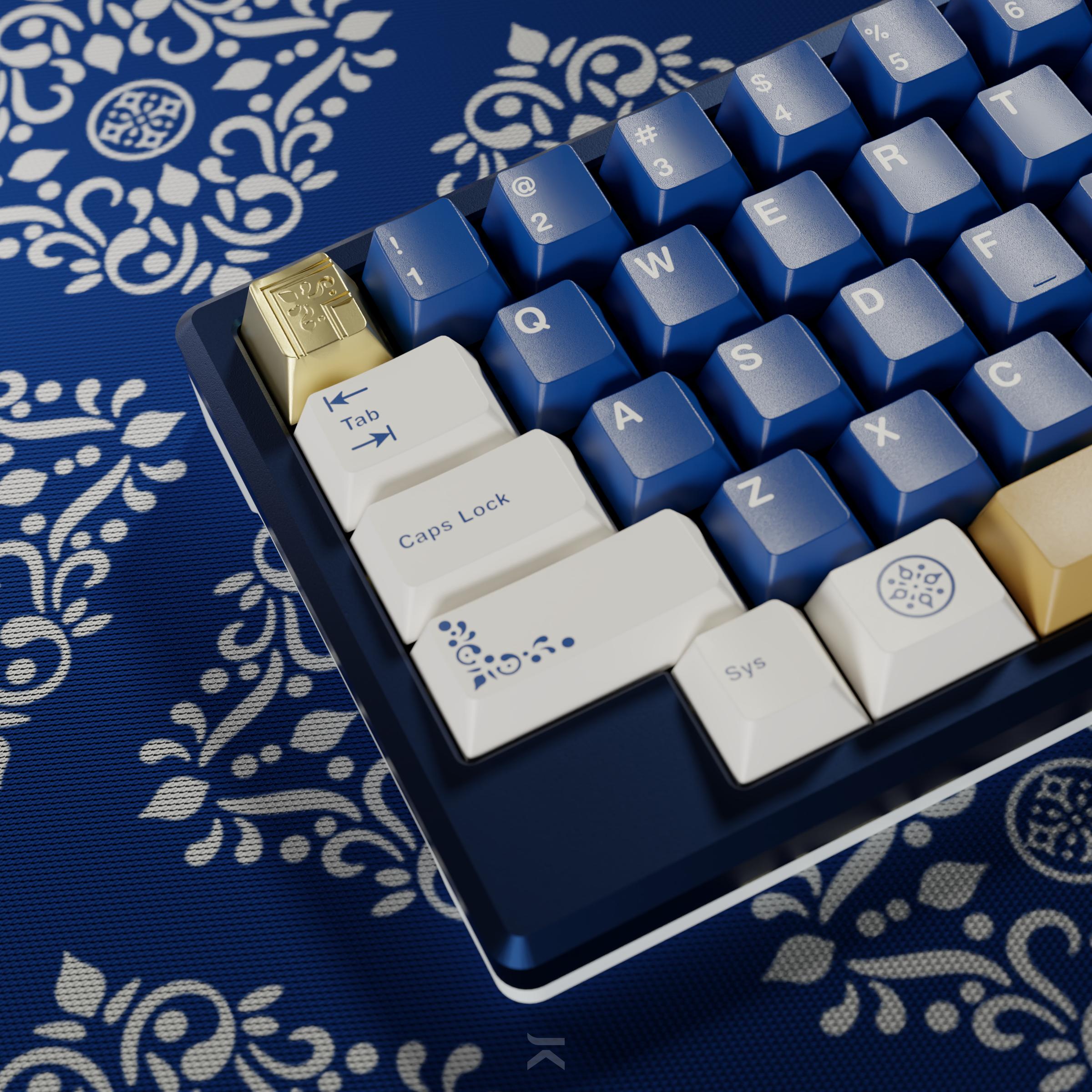 GMK CYL Lazurite Keycaps