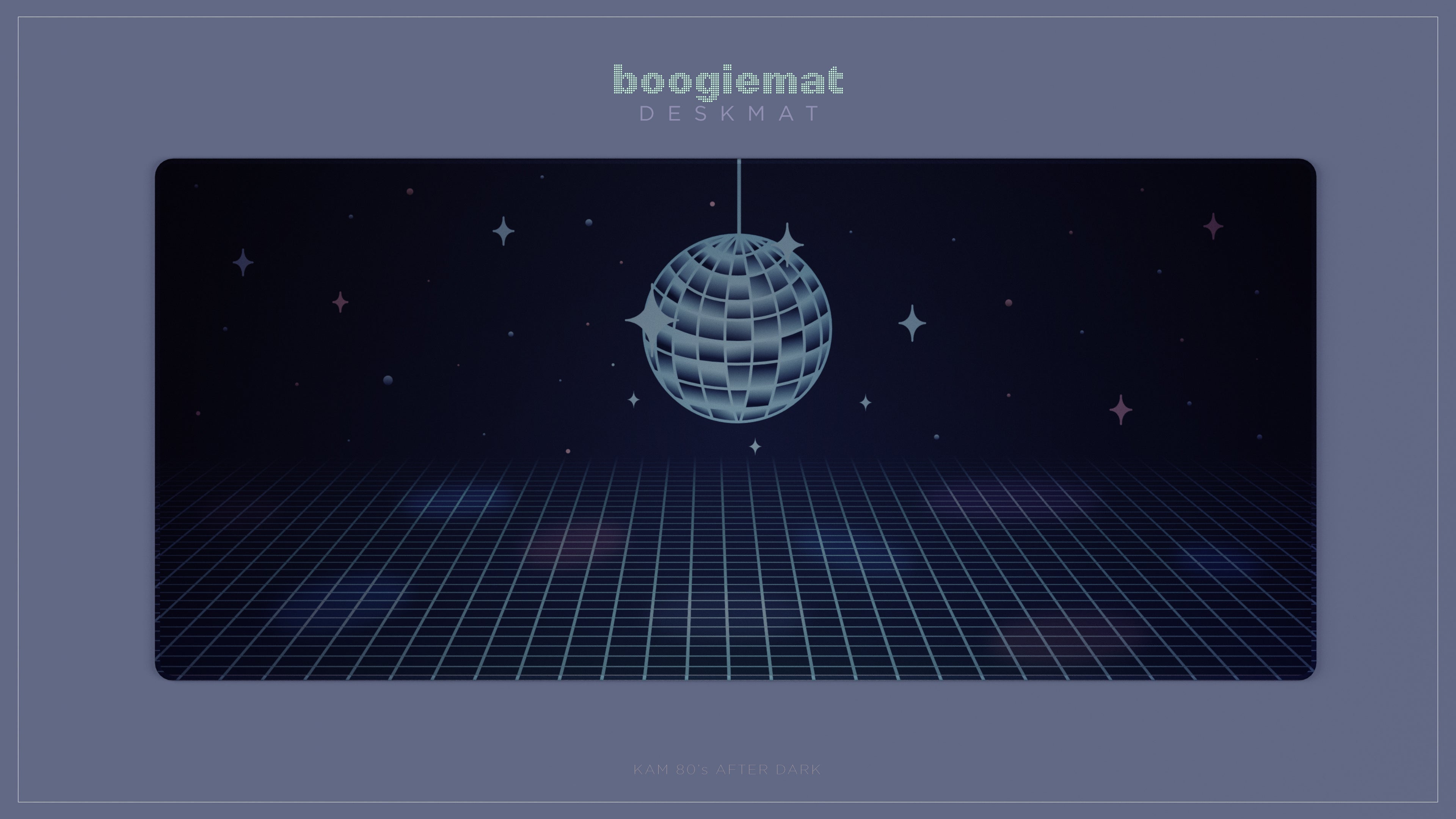KAM 80s After Dark Deskmat