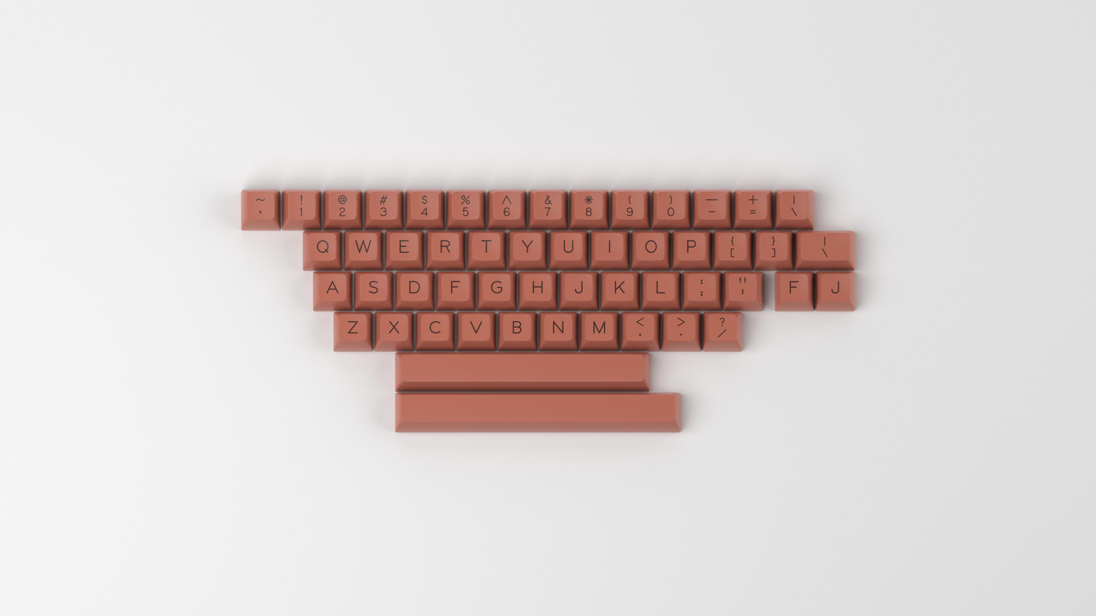 SA Copper Keycaps