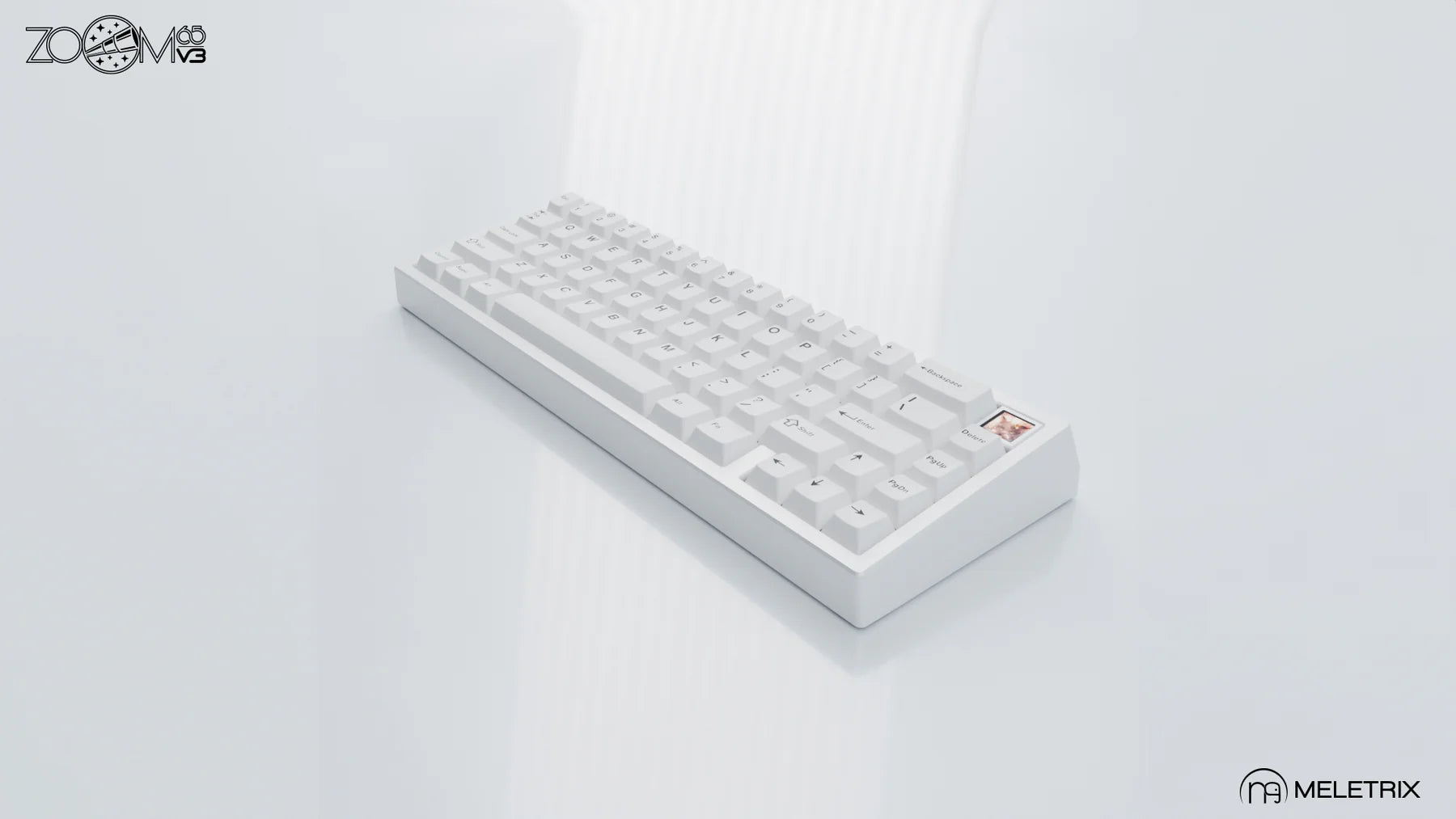 Zoom65 V3 Keyboard - White [Group Buy]
