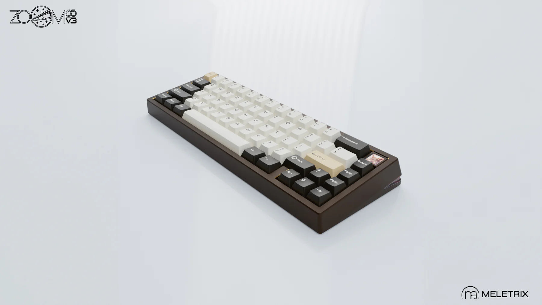 Zoom65 V3 Keyboard - Cafe Brown [Group Buy]