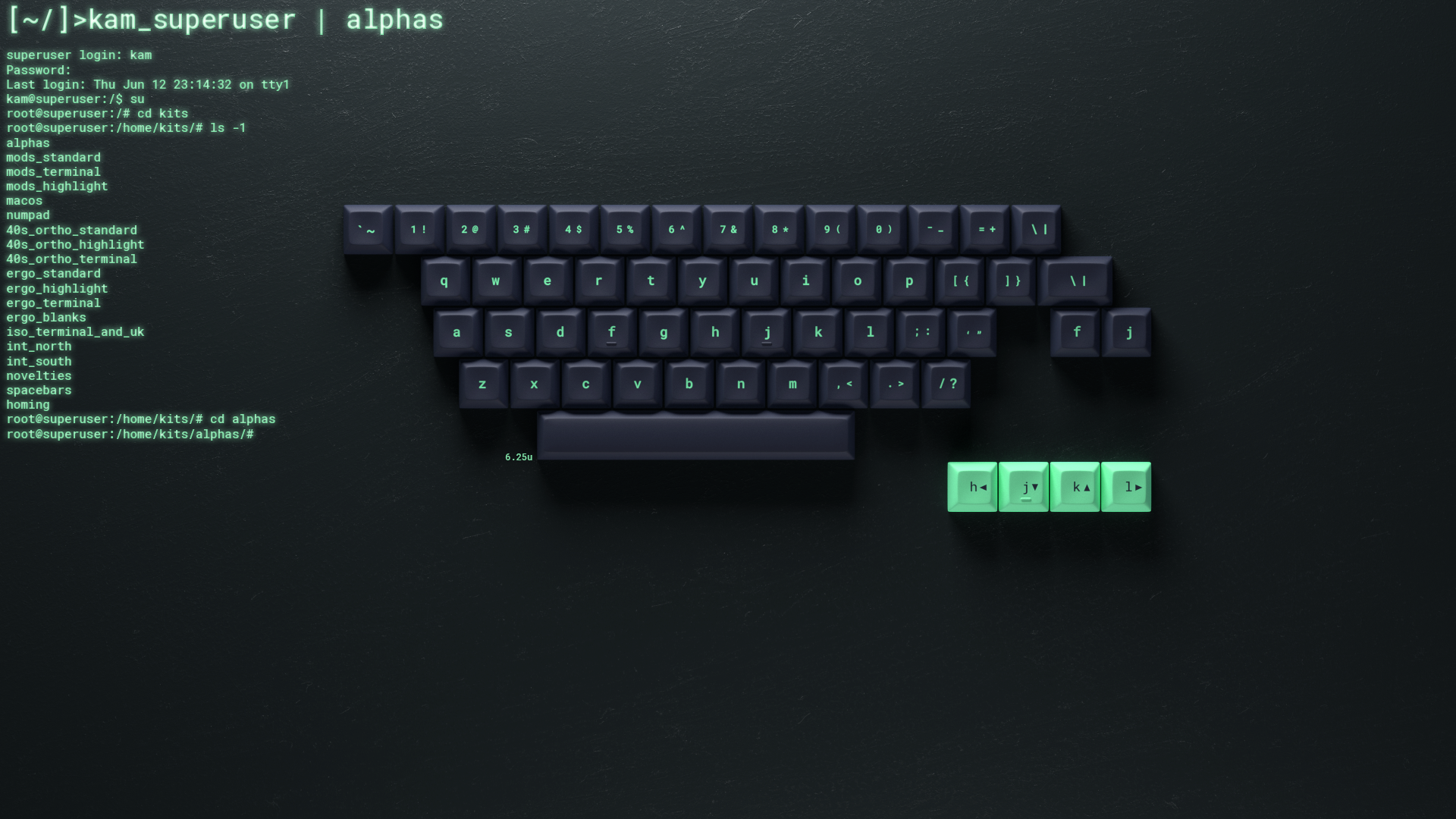 KAM Superuser Keycaps