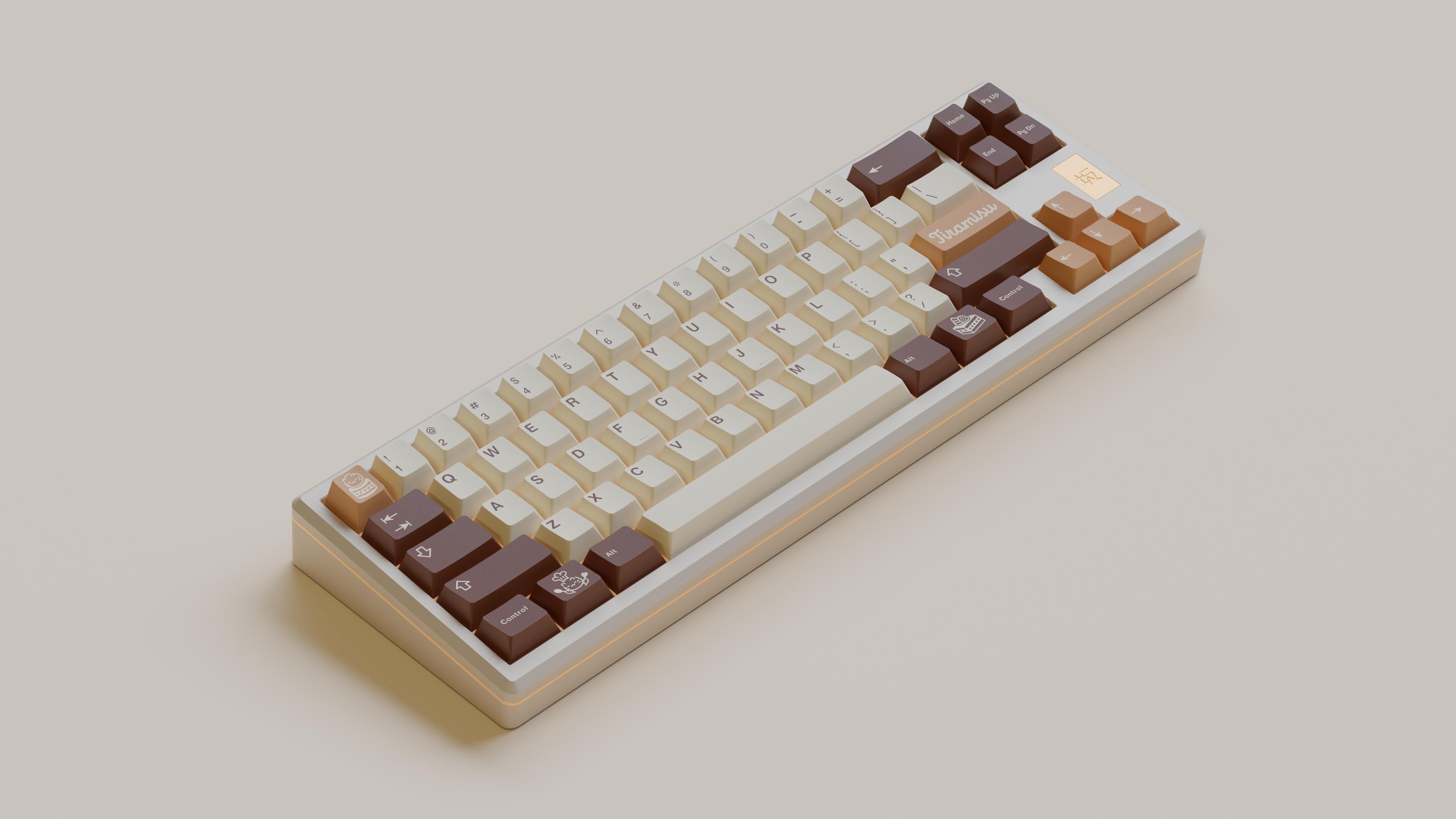 GMK CYL Tiramisu Keycaps