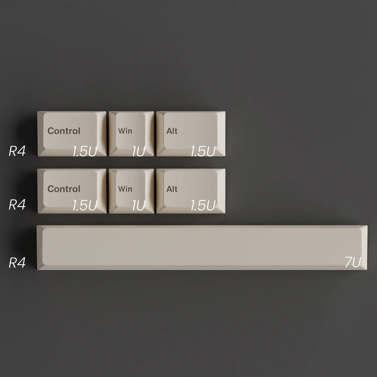 Awekeys Metal Keys - Retro 80s [Group Buy]