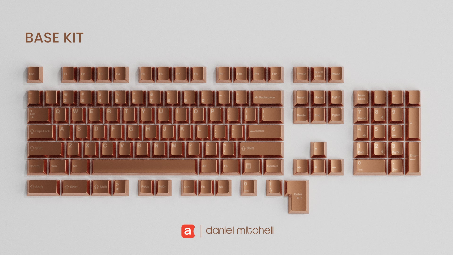 Awekeys Copper Eagle Keycaps