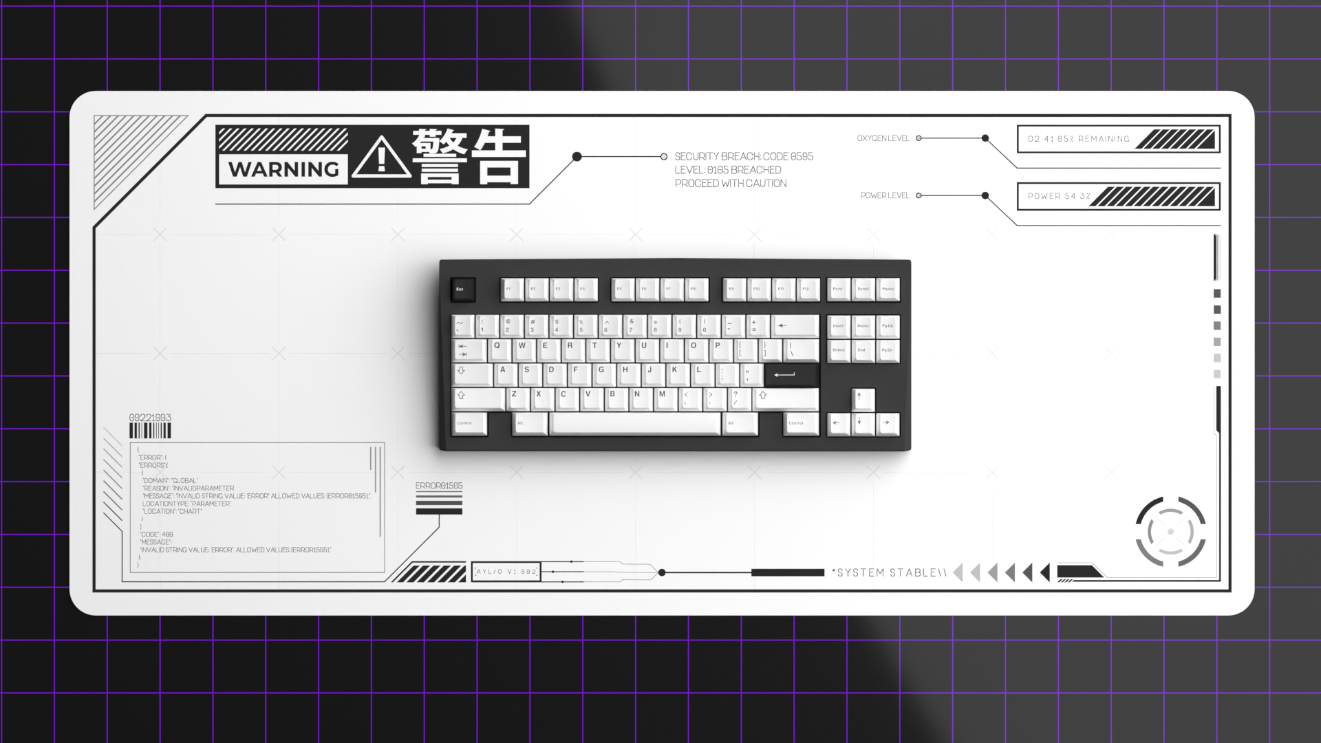 Cyber Cell Deskmat