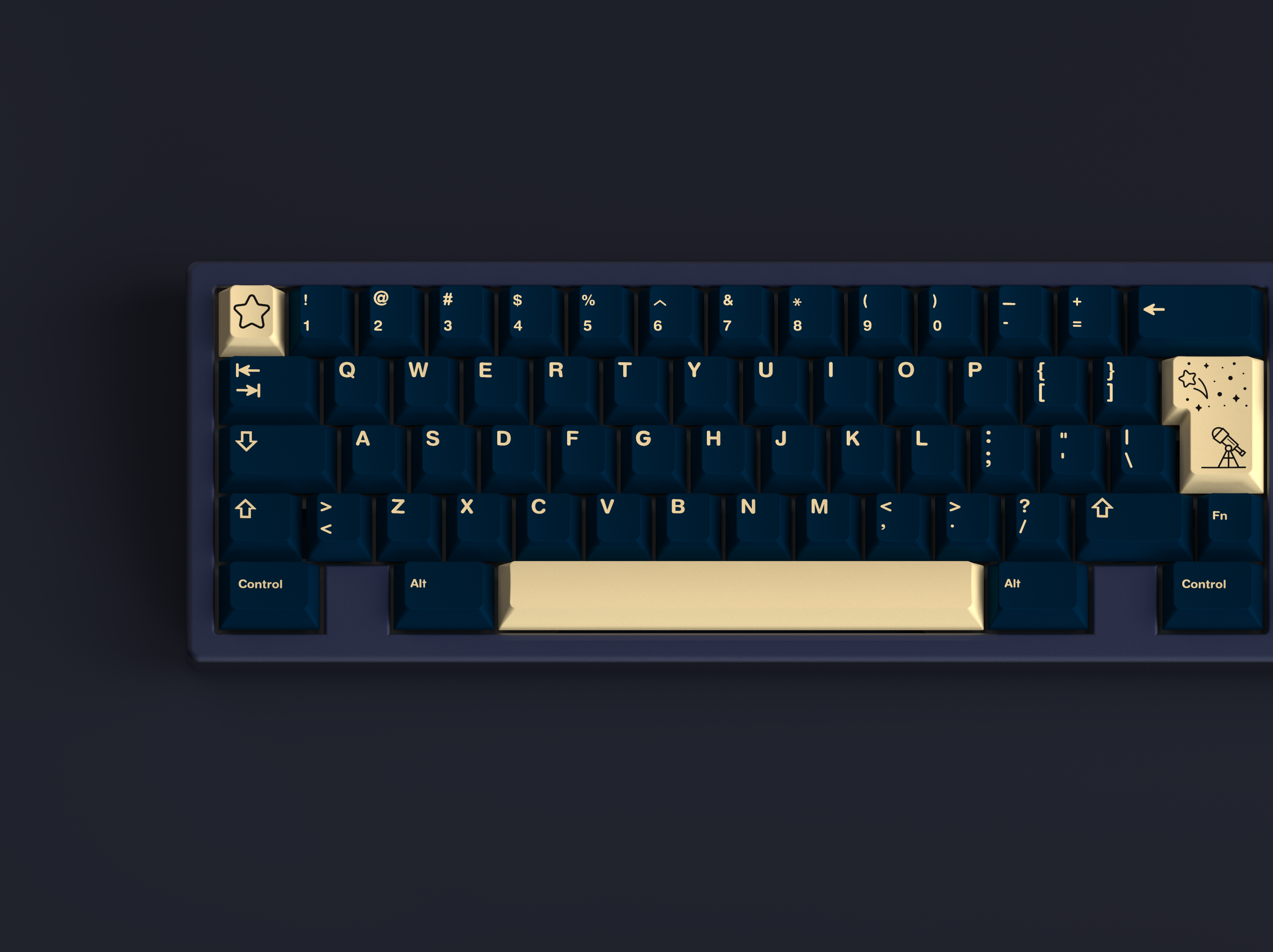 GMK CYL  Stargaze Keycaps