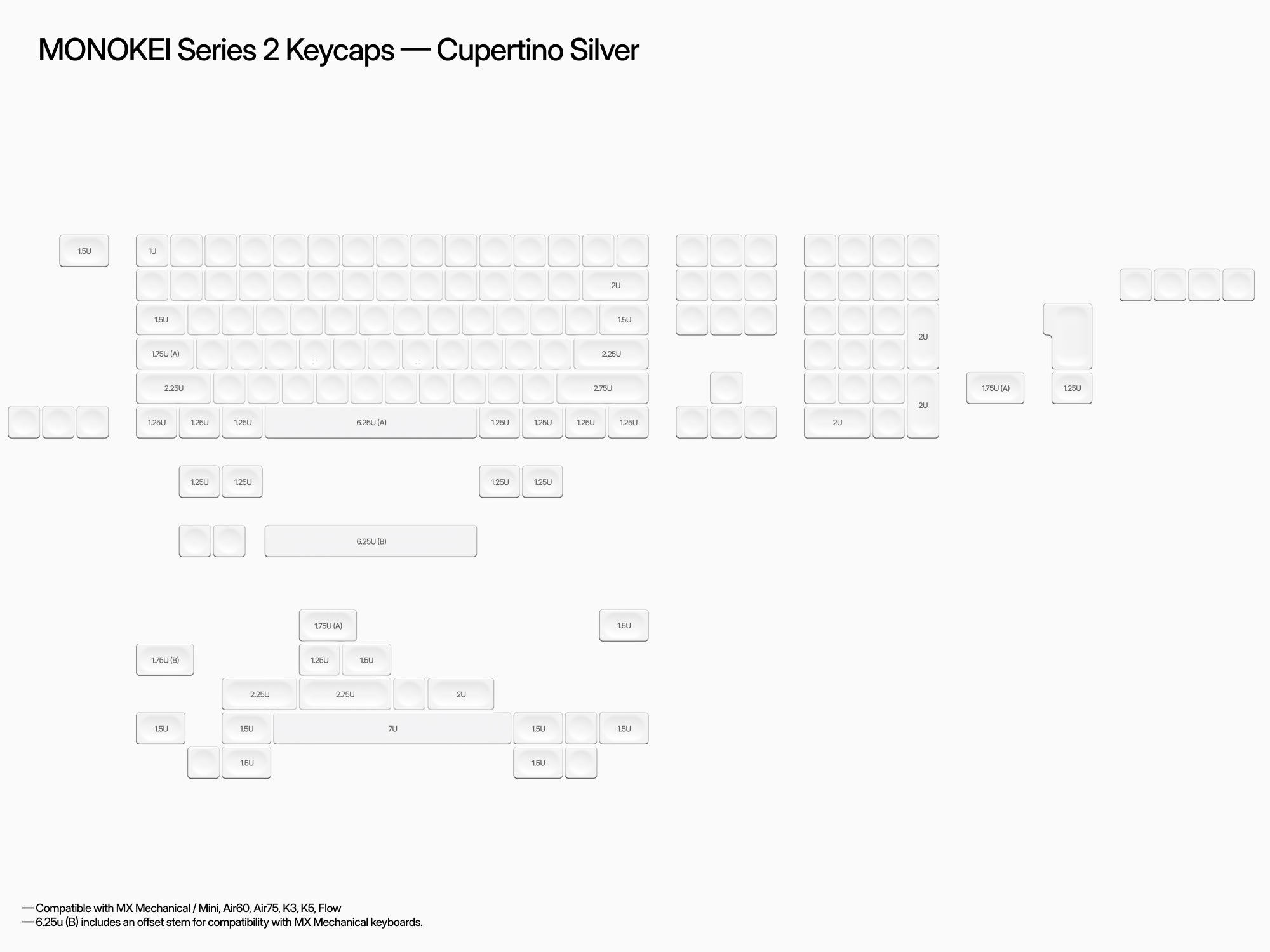 Monokei - Series 2 Keycaps