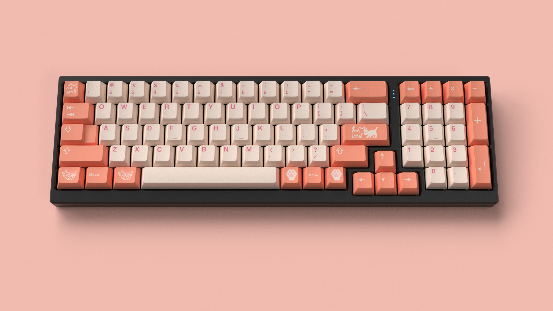 GMK CYL Orange Boi Keycaps