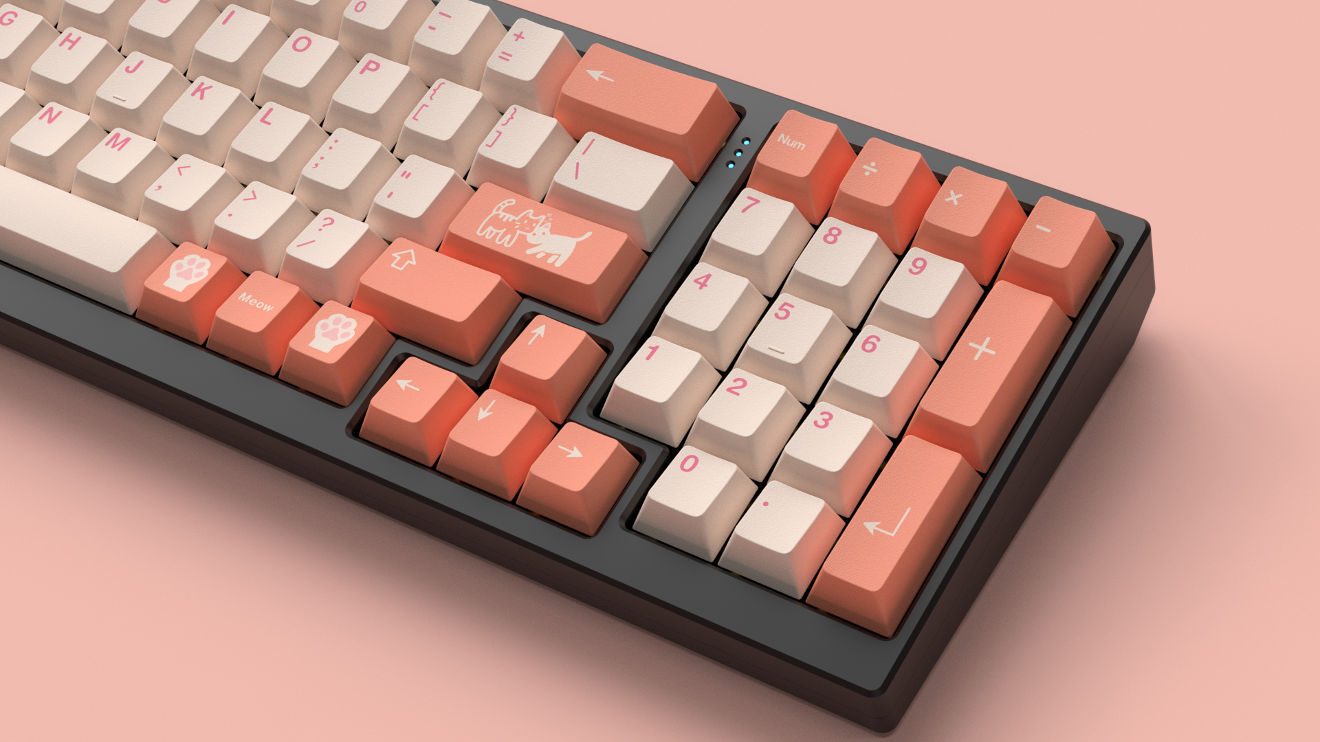 GMK CYL Orange Boi Keycaps