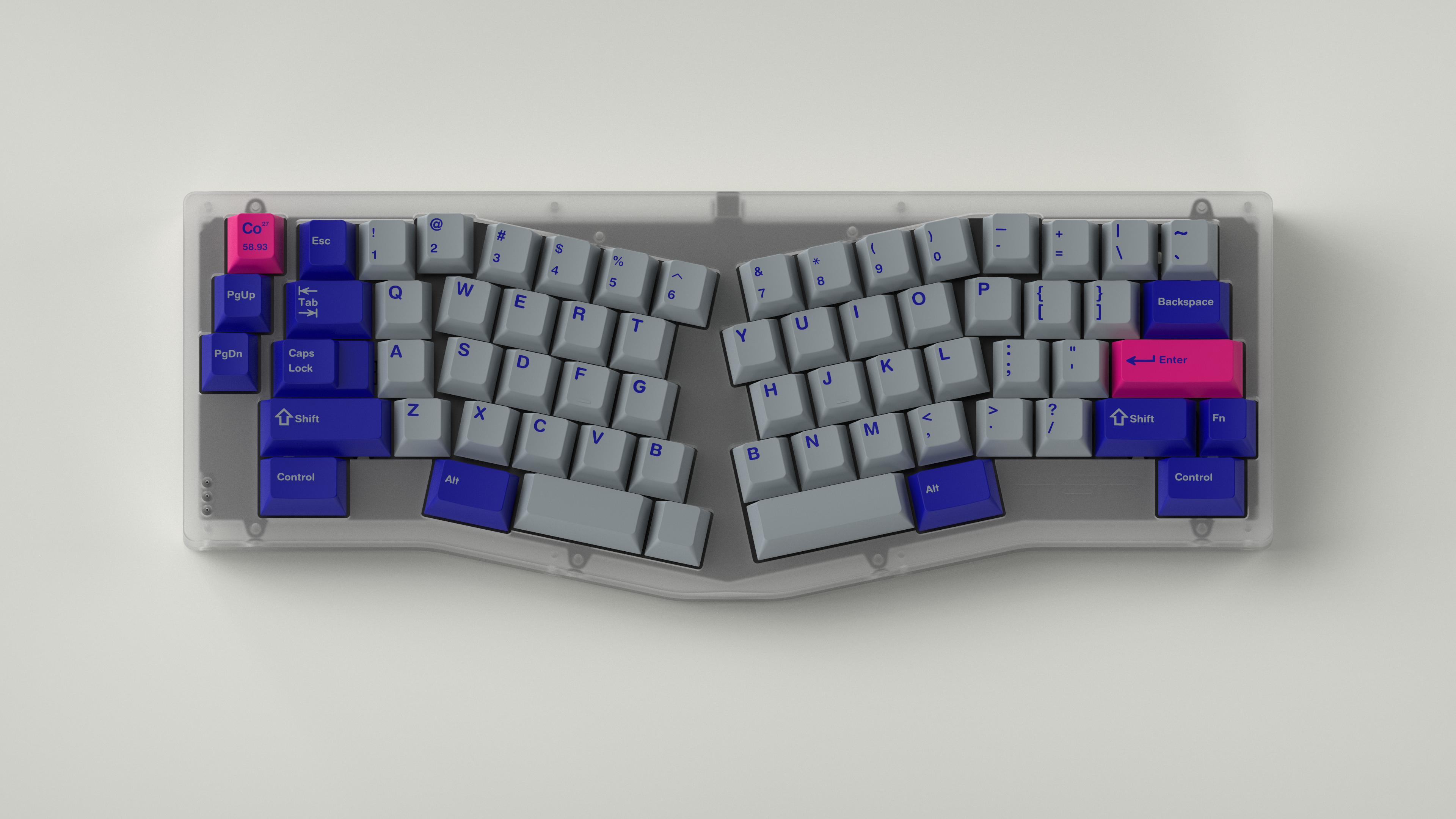 GMK CYL Cobalt Keycaps