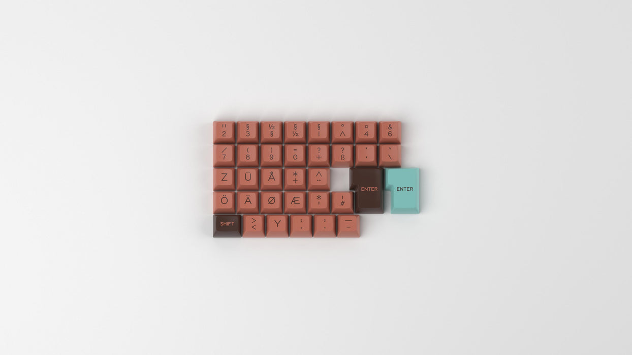 SA Copper Keycaps