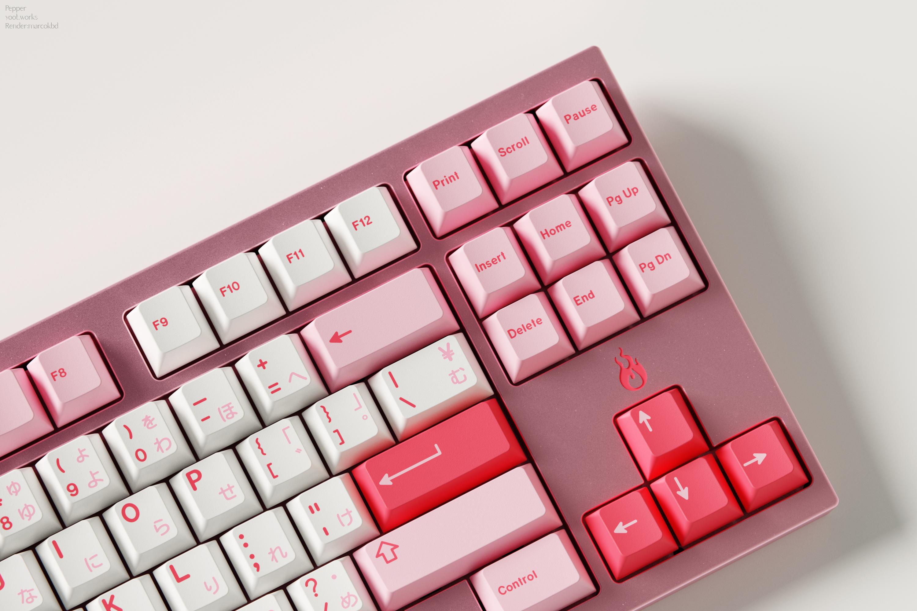 GMK CYL Hazakura Keycaps