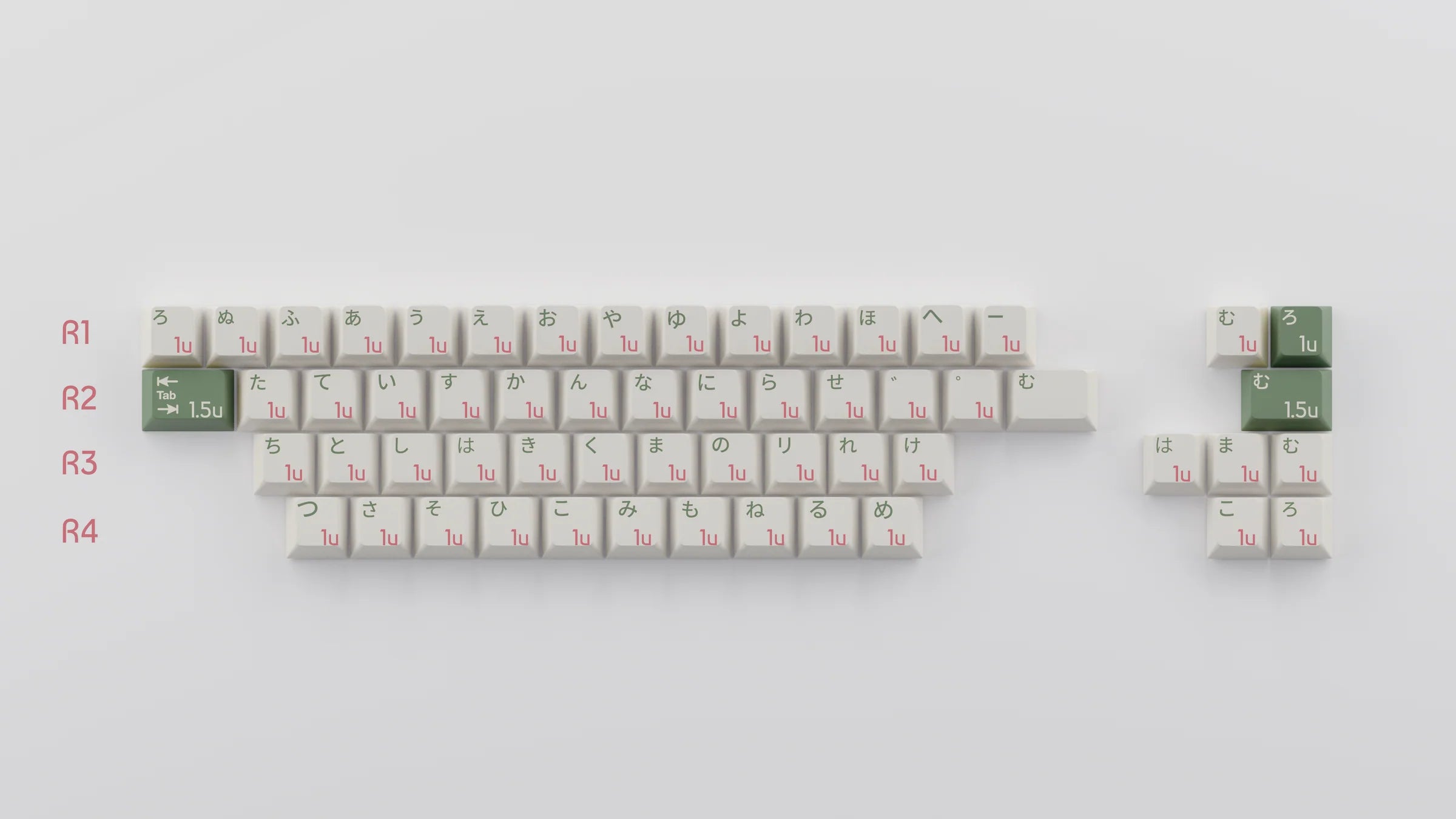 GMK Hanami Dango Keycaps