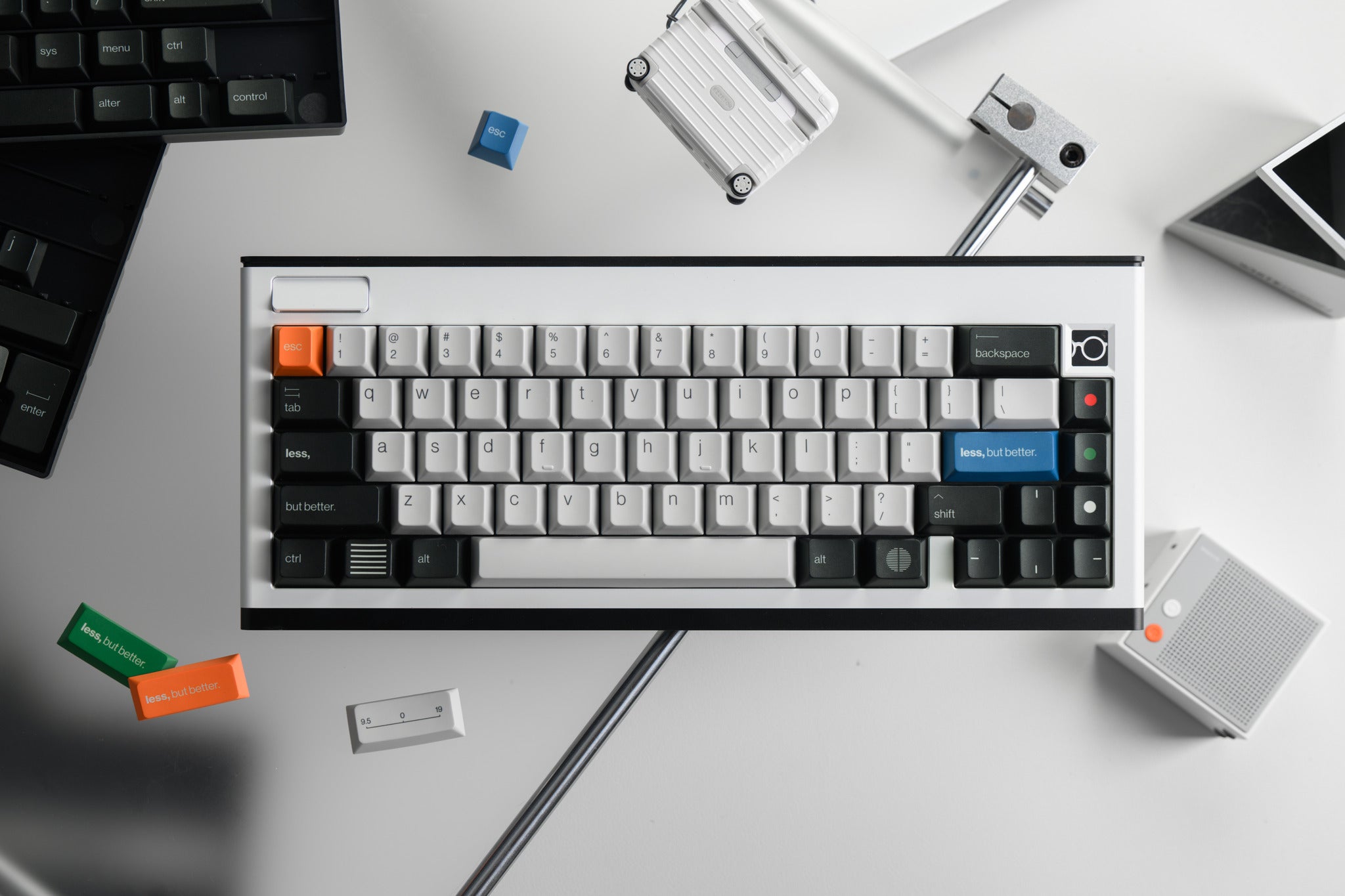 PBTfans Less but Better Dark Keycaps