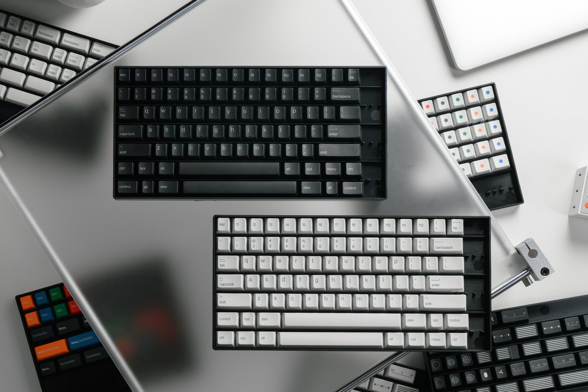 キーボード PBTfans Less, but better dark PBTfans Less but Better Dark Keycaps
