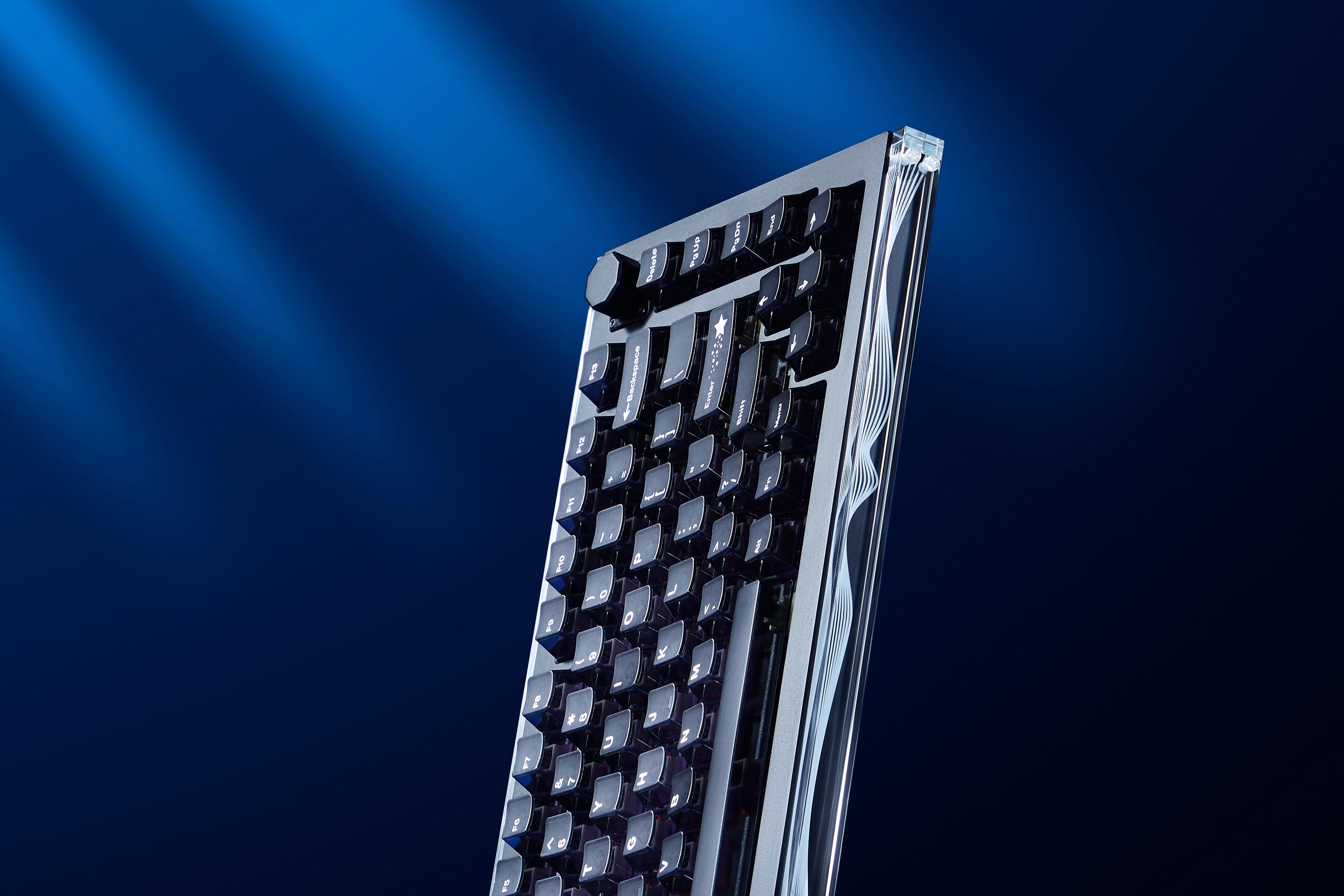 DrunkDeer A75 Master HE Keyboard - Arctic Silver DrunkDeer A75 Master HE Keyboard - Arctic Silver