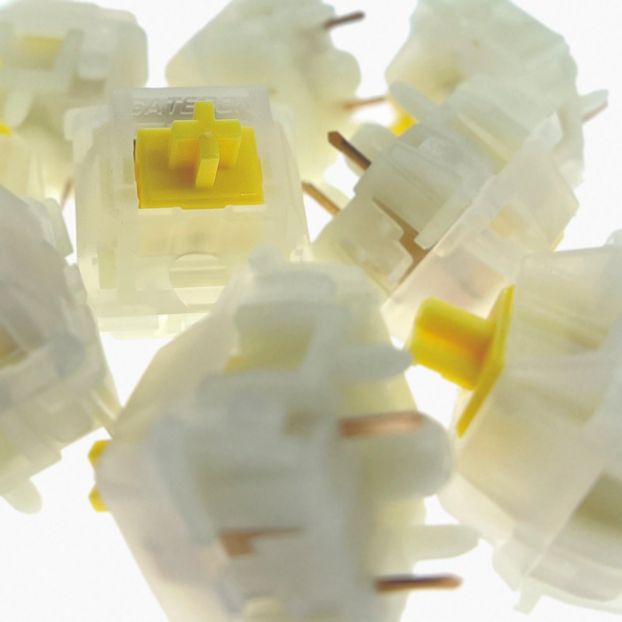 Gateron Pro Milky Yellow - Linear Switch