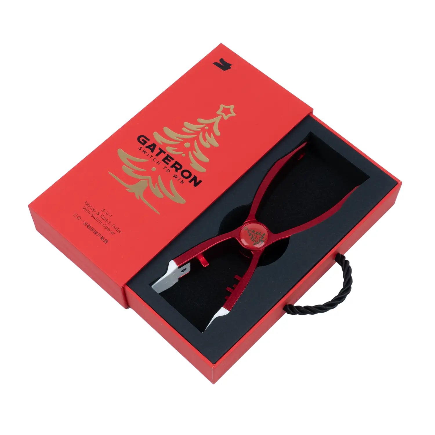 GATERON 3-in-1 Keycap Puller, Switch Puller & Opener