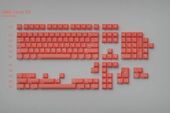 GMK CYL Coral R2 Keycaps