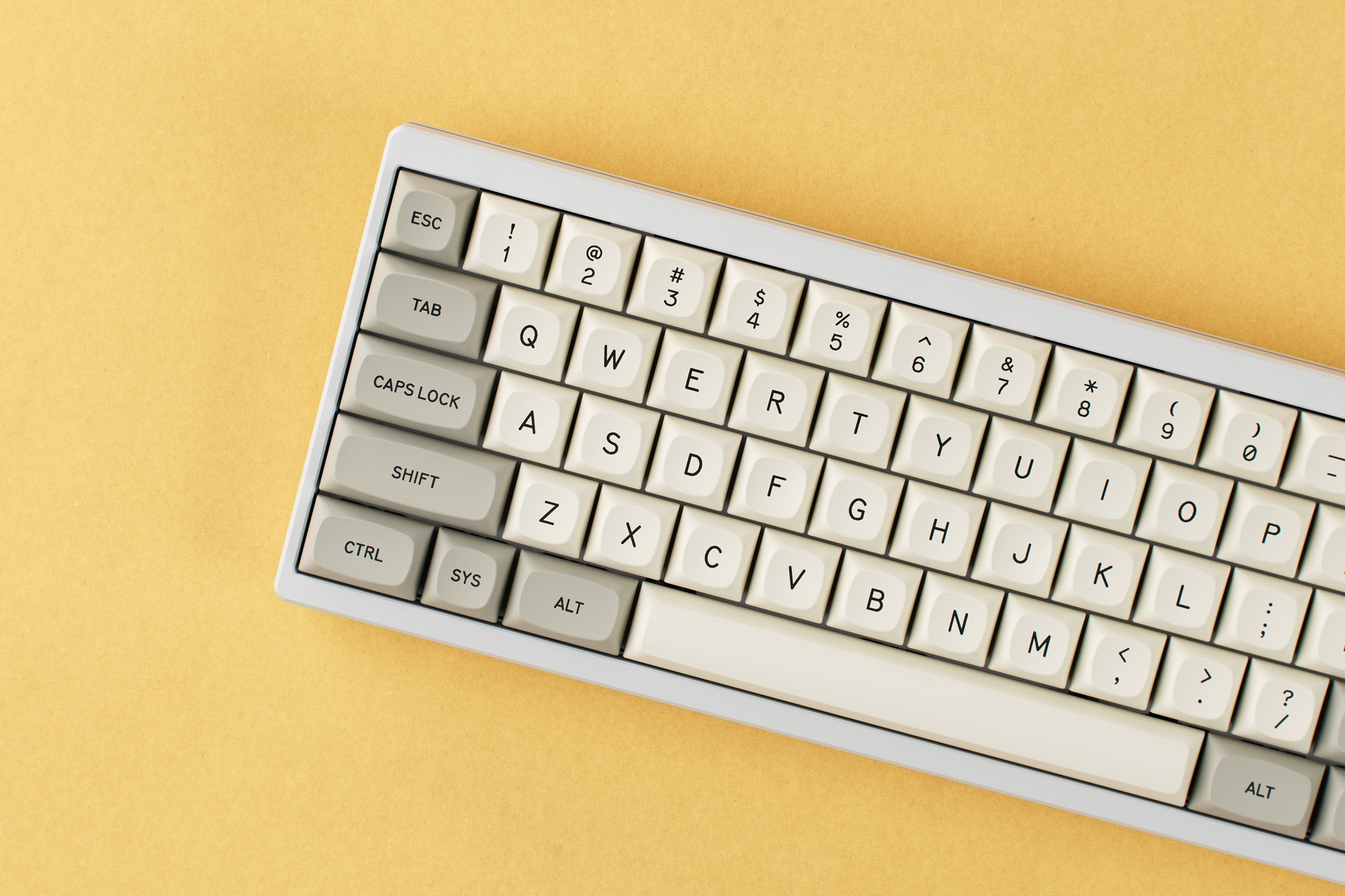 GMK MTNU Beige Keycaps