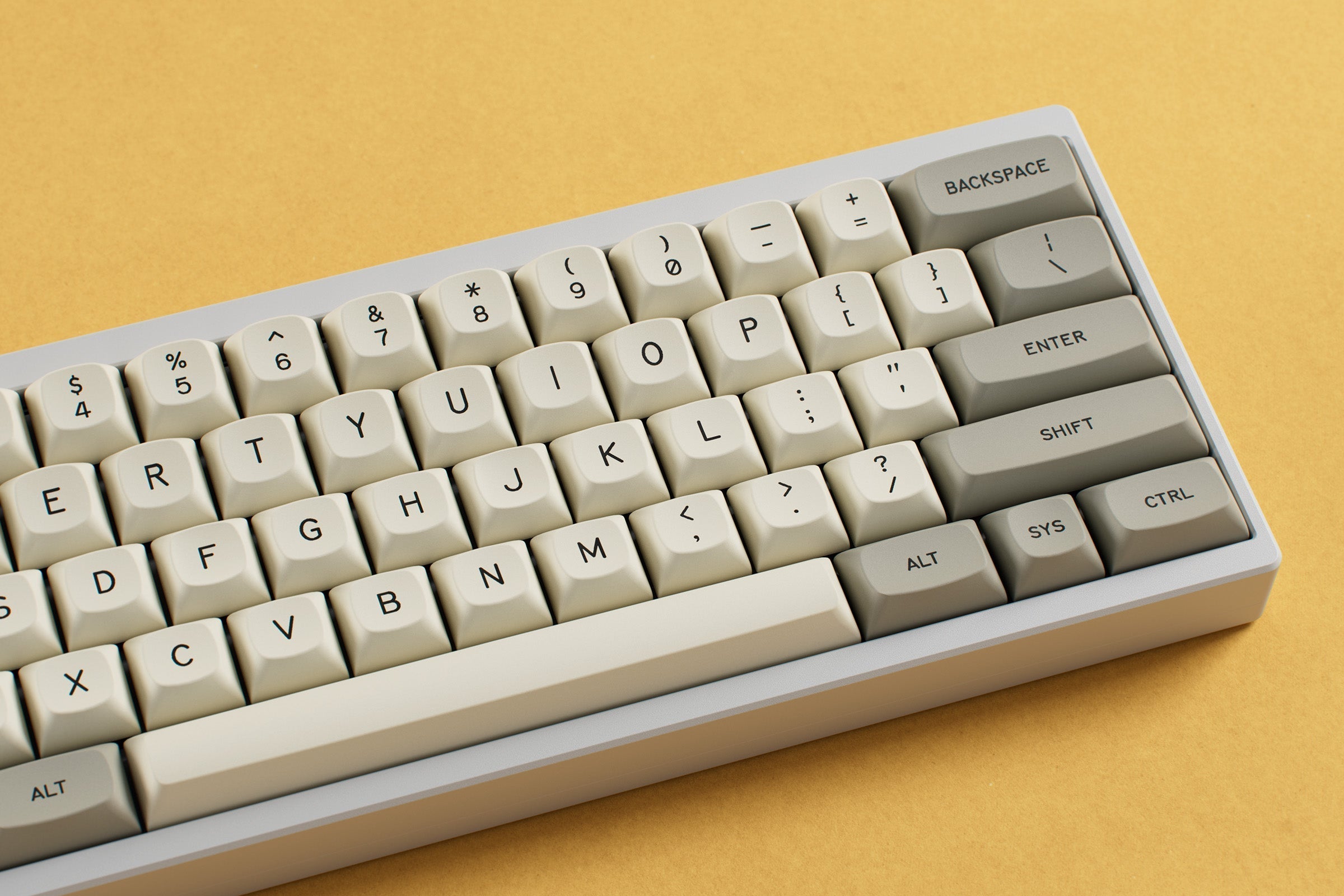 GMK MTNU Beige Keycaps