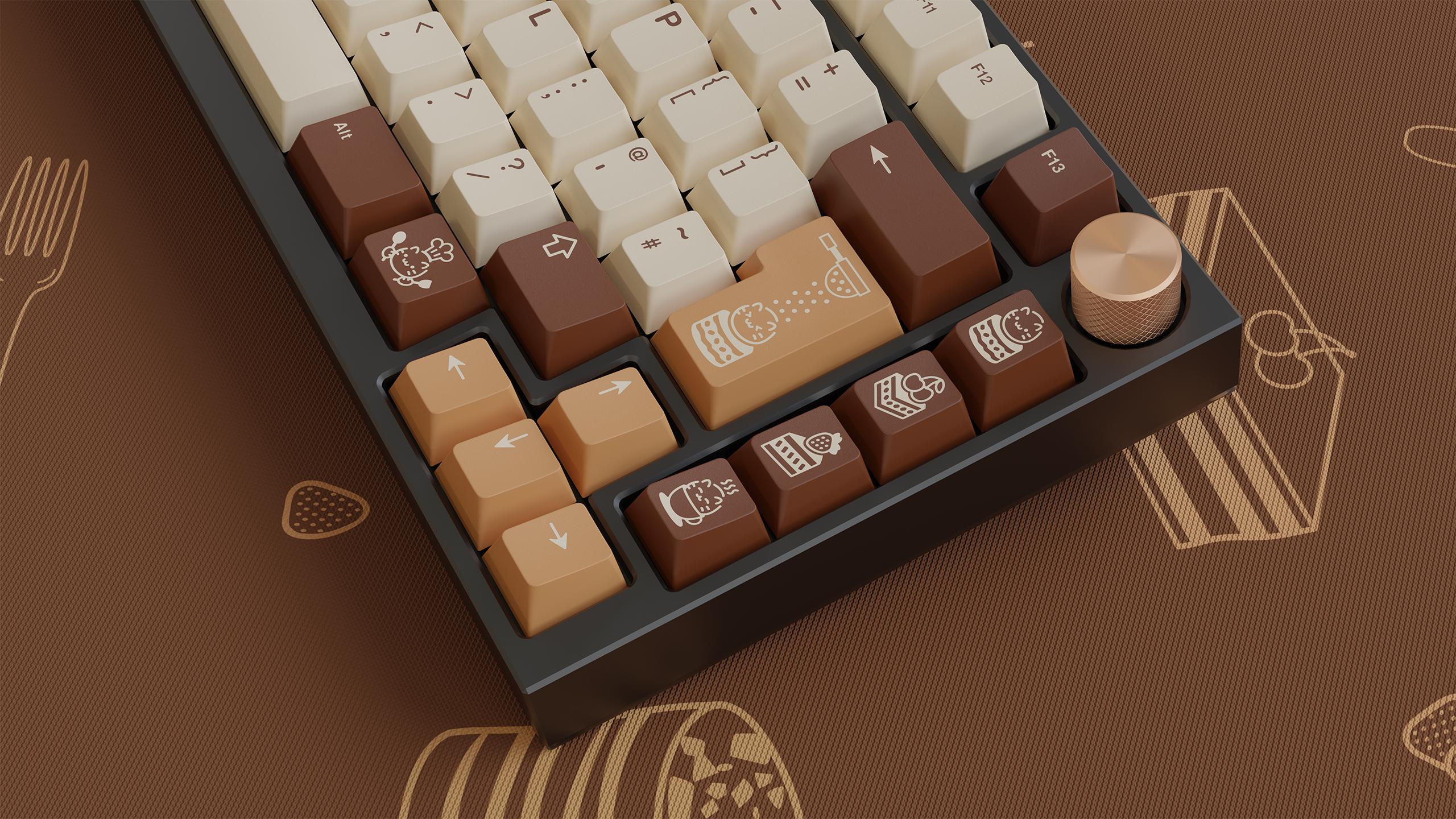 GMK CYL Tiramisu Keycaps