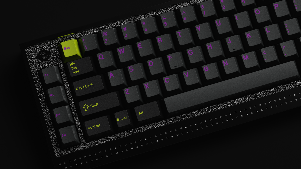 GMK CYL Evil Lime Keycaps