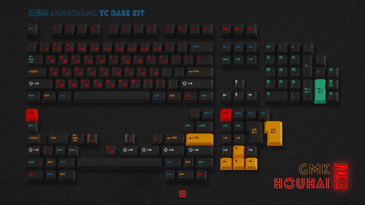 GMK Houhai Keycaps