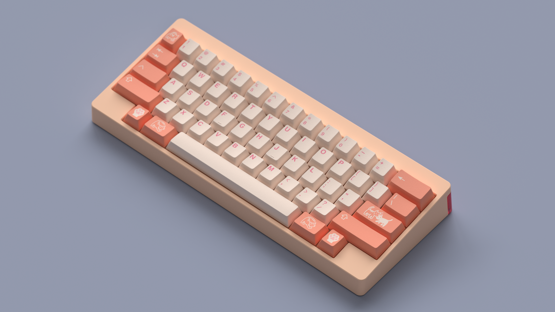 GMK CYL Orange Boi Keycaps