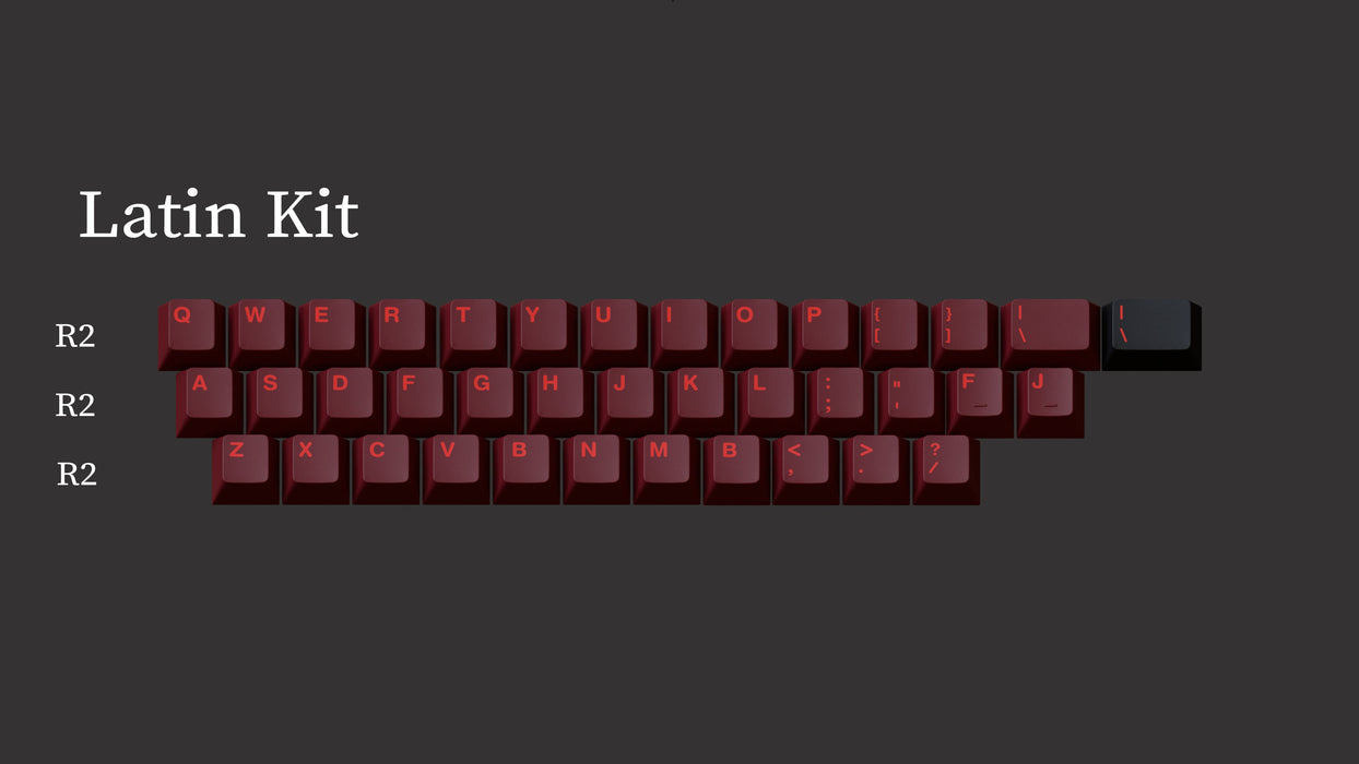 GMK Infernal Keycaps