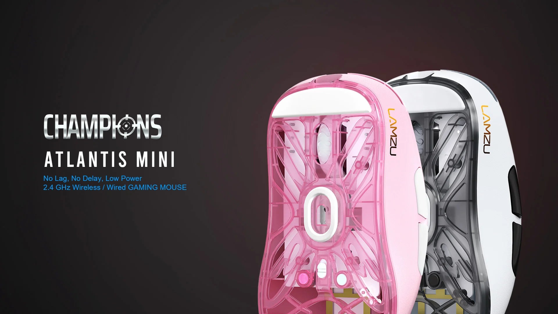 Lamzu lamzu atlantis mini champions 8kドングルセット Atlantis Mini