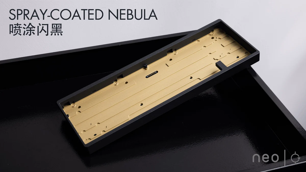 Neo65 Cu Keyboard - Brass Bottom