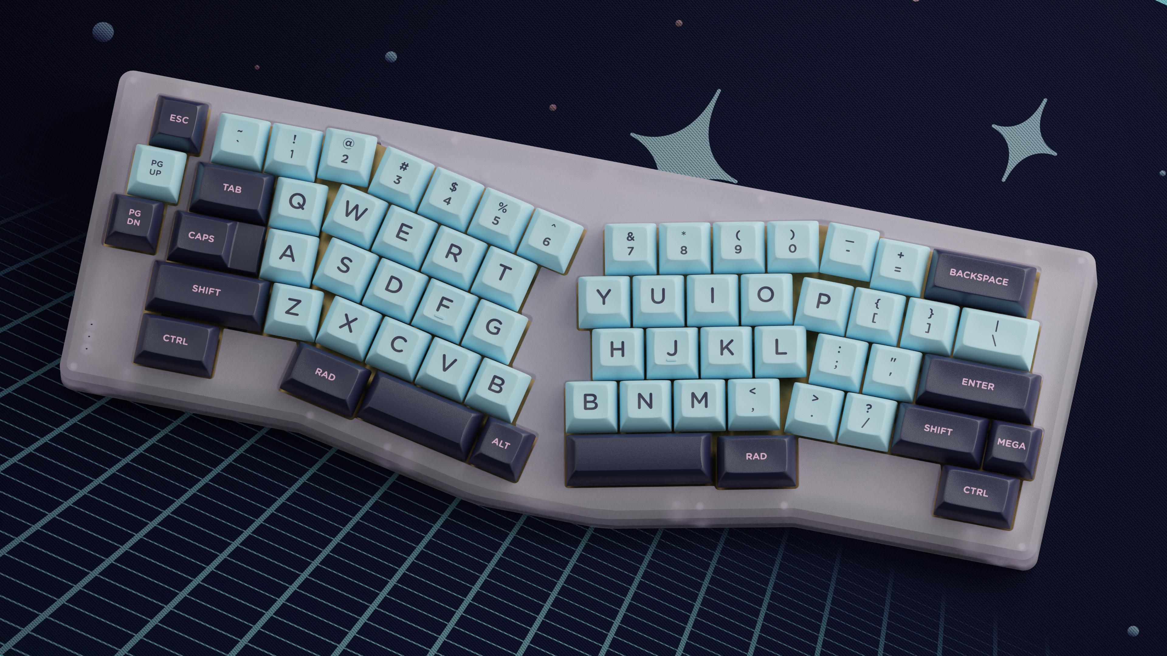 KAM 80s After Dark Keycaps