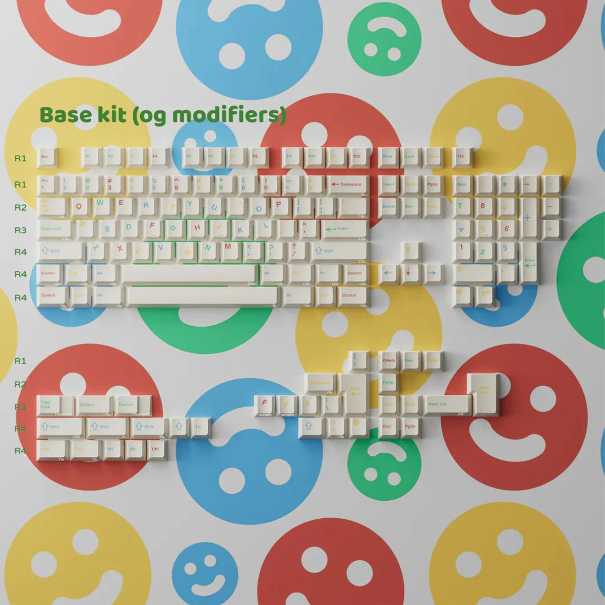 PBTfans Cool Kids Keycaps