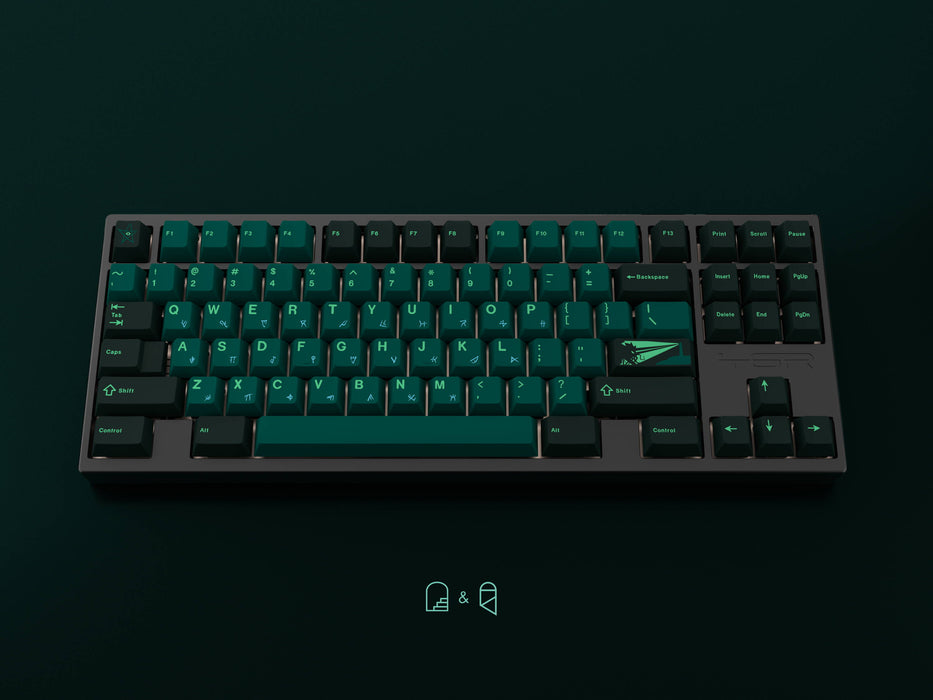 GMK Terror Below Keycaps