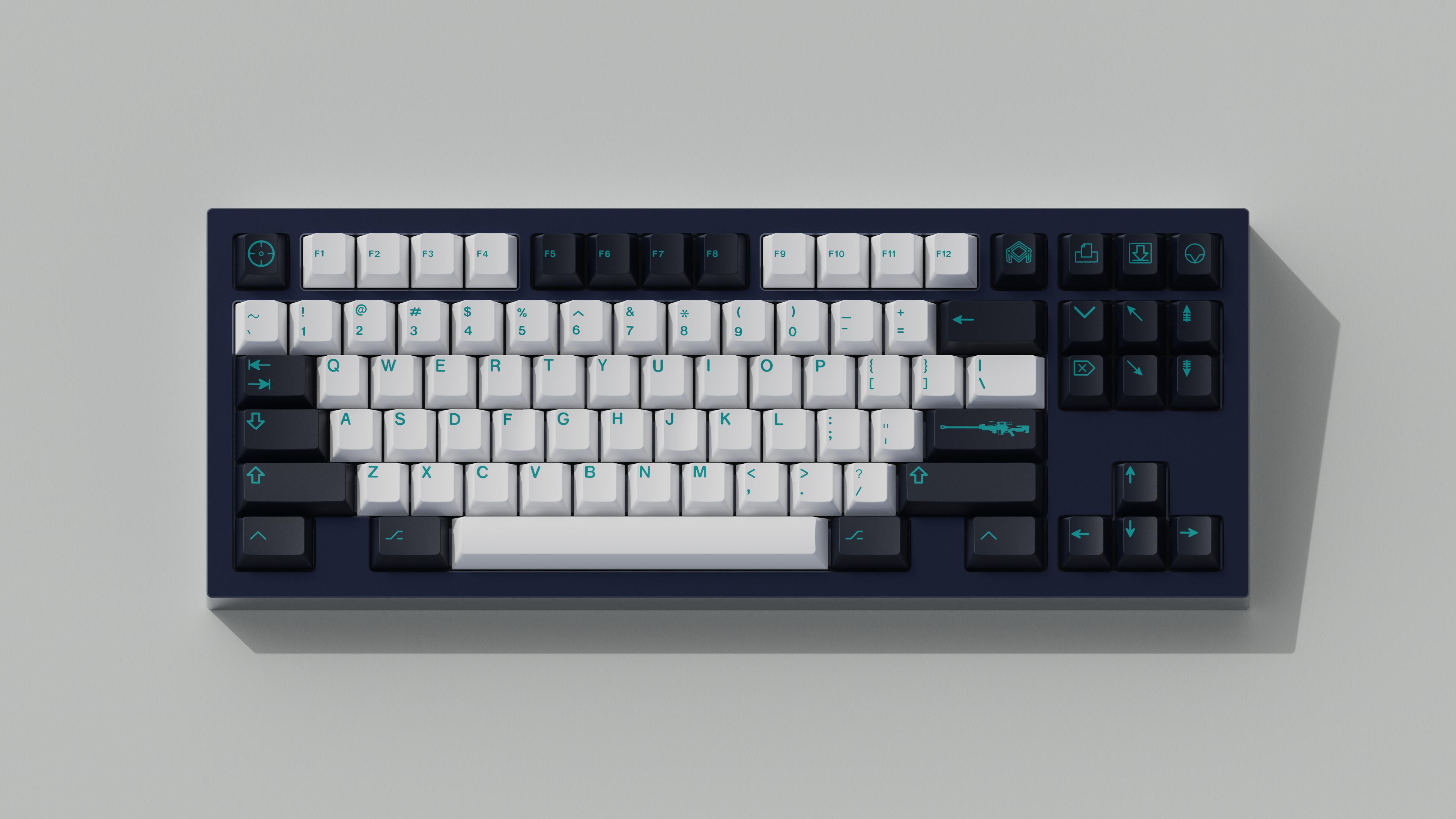 ePBT Sniper Keycaps