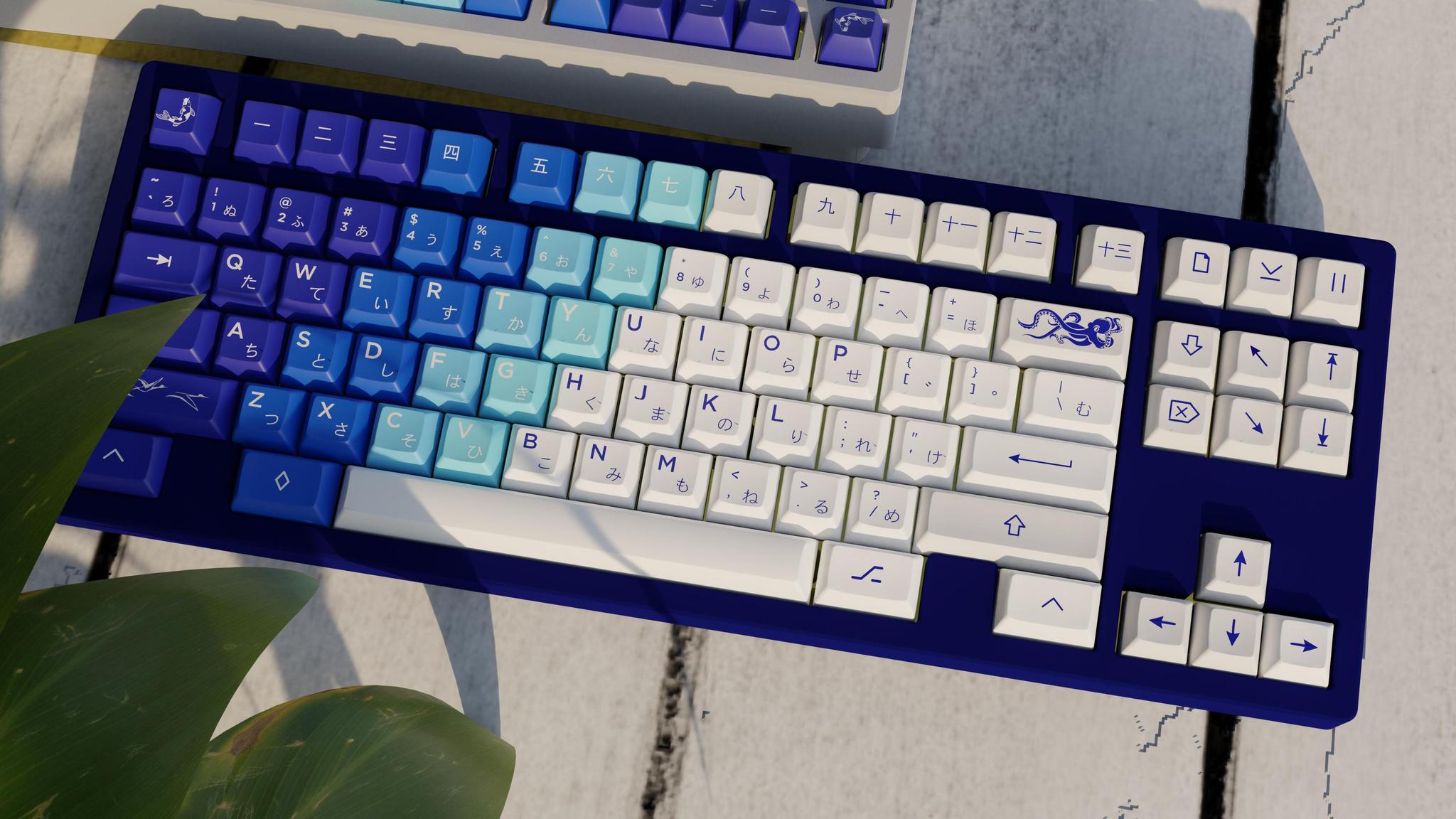 KAT Great Wave Keycaps