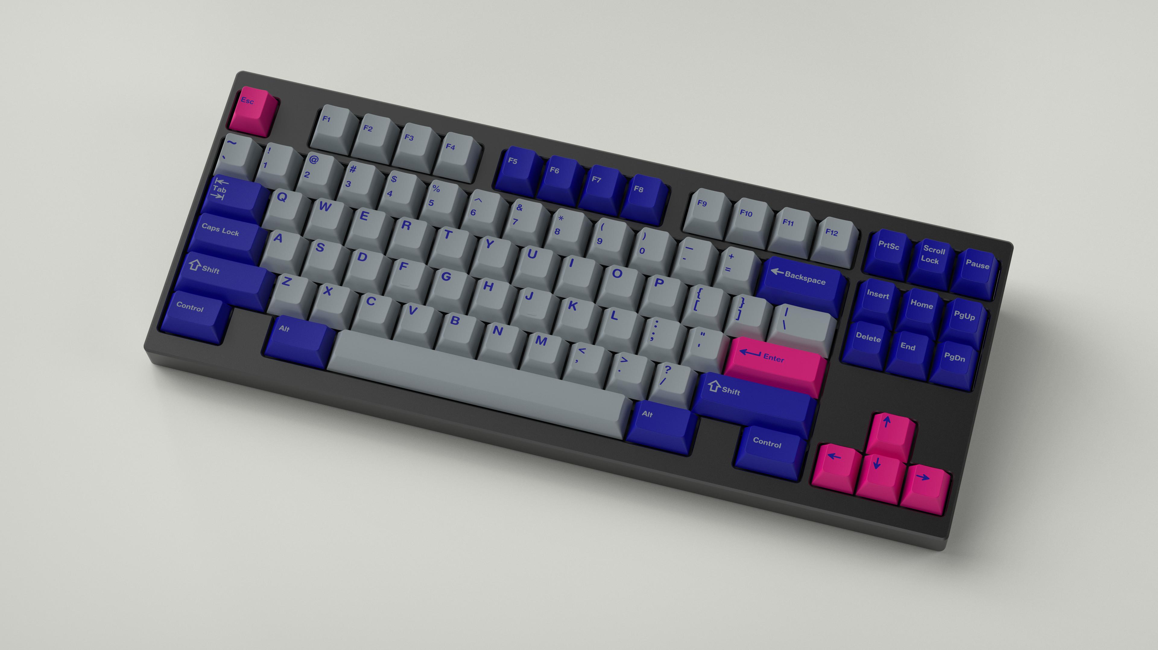 GMK CYL Cobalt Keycaps