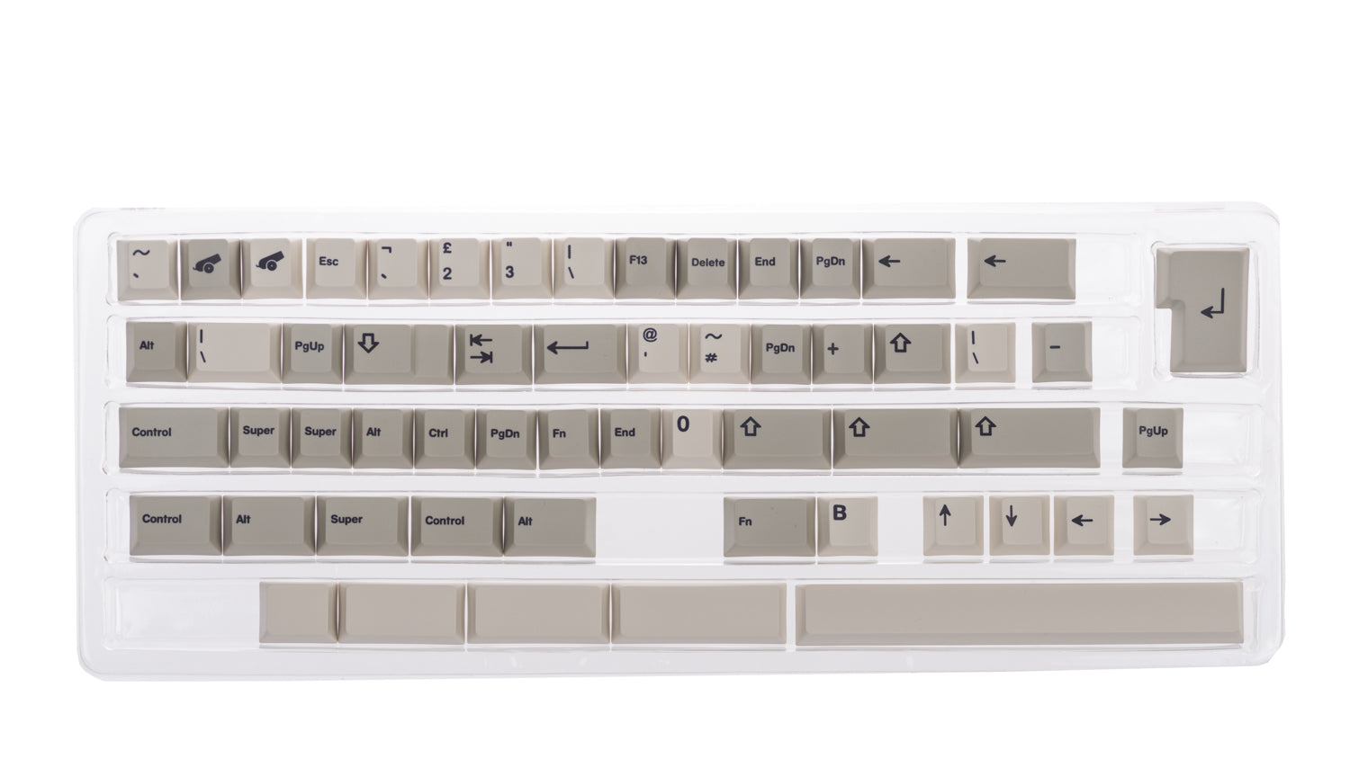 NicePBT Classic Beige Keycaps