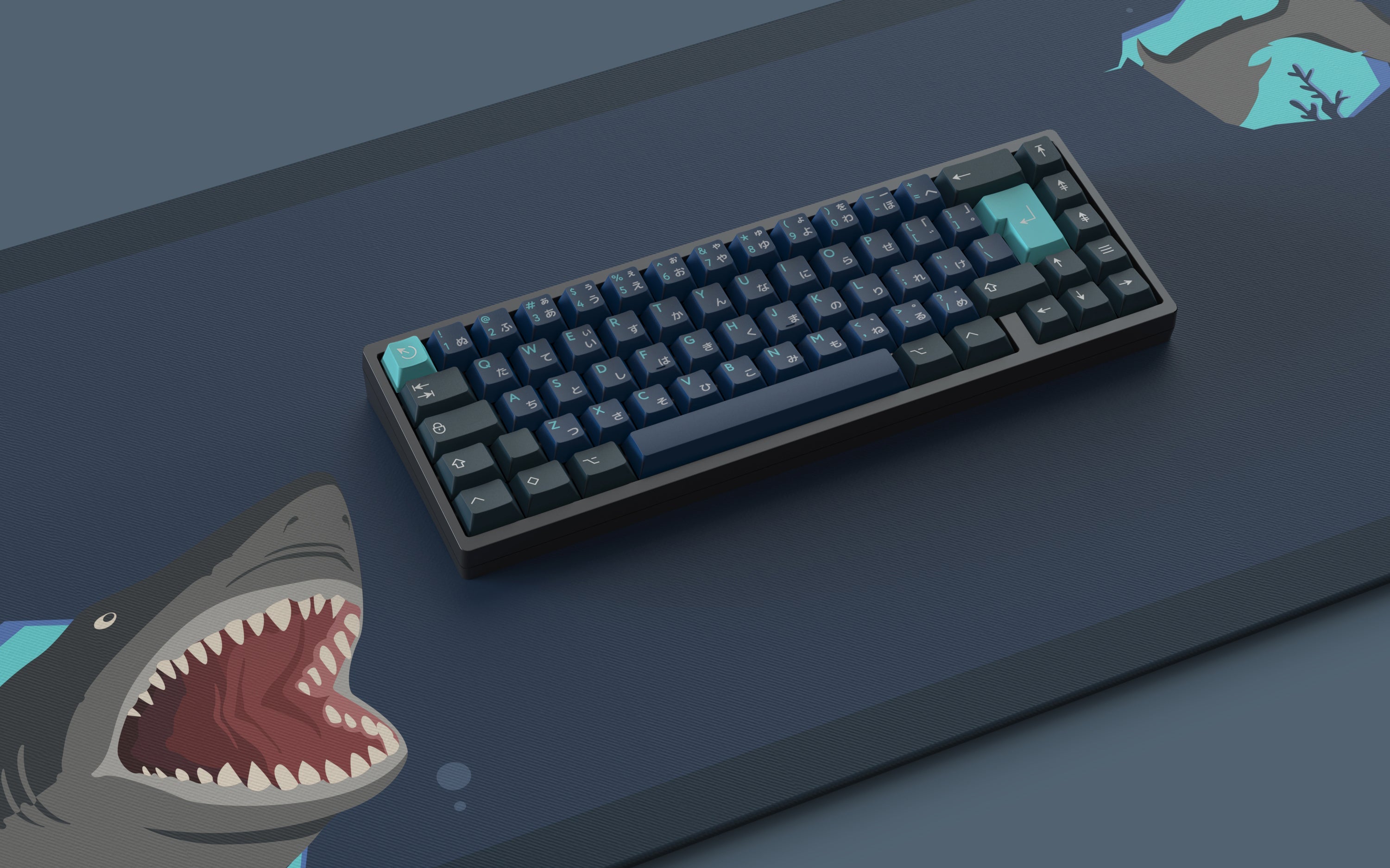 PBTFans Deep Sea Predator Keycaps