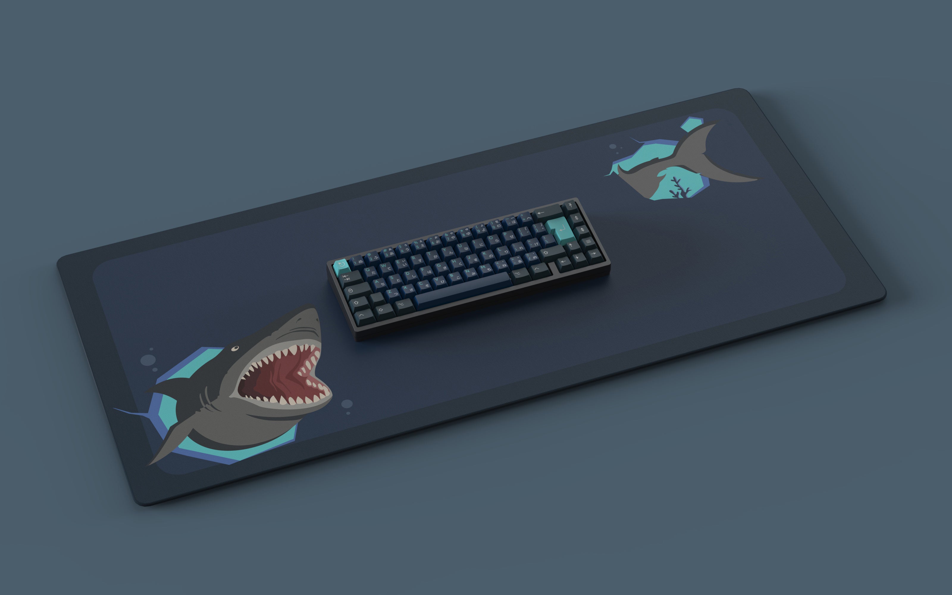 Deskmat -  PBTFans Deep Sea Predator [Group Buy]