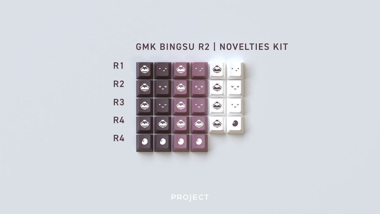 GMK Bingsu R2 Keycaps [Preorder]