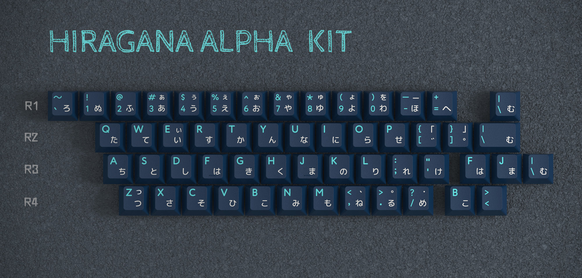 PBTFans Deep Sea Predator Keycaps