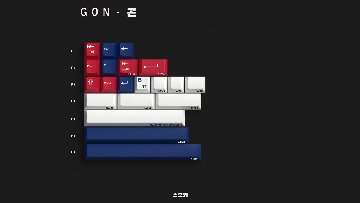 GMK Taegeukgi Keycaps
