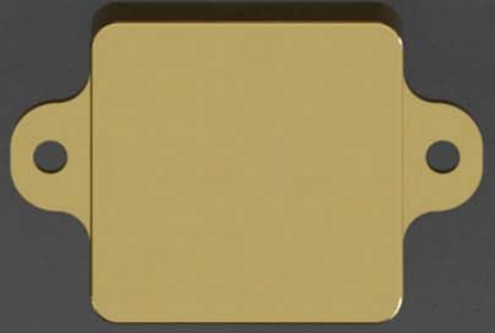 JRIS75 Keyboard - Addons Brass PVD Badges [Group Buy]