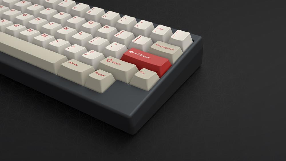 GMK CYL Red Alert Keycaps