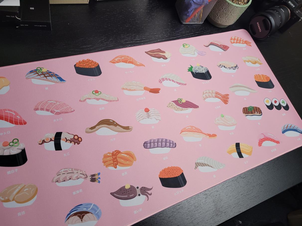 Deskmat -  Sushi